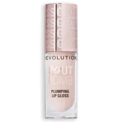 Revolution Beauty Revolution Pout Bomb Plumping Gloss Milky Sheer Holo NEW!^ Lip Gloss