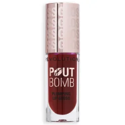 Revolution Beauty Revolution Pout Bomb Plumping Gloss Jelly Berry Mauve NEW!^ Lip Gloss