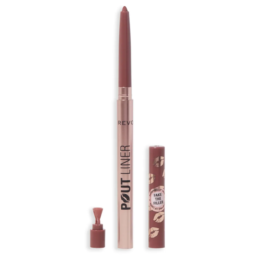 Revolution Beauty Revolution Pout Bomb Plumping Lip Liner Doll Cool Nude^ Lip Liner|Lip Gloss