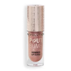 Revolution Beauty Revolution Pout Bomb Shimmer Gloss Glimmer Nude^ Lip Gloss