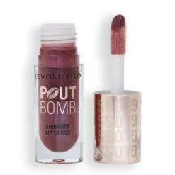 Revolution Beauty Revolution Pout Bomb Shimmer Gloss Berry Lustre^ Lip Gloss