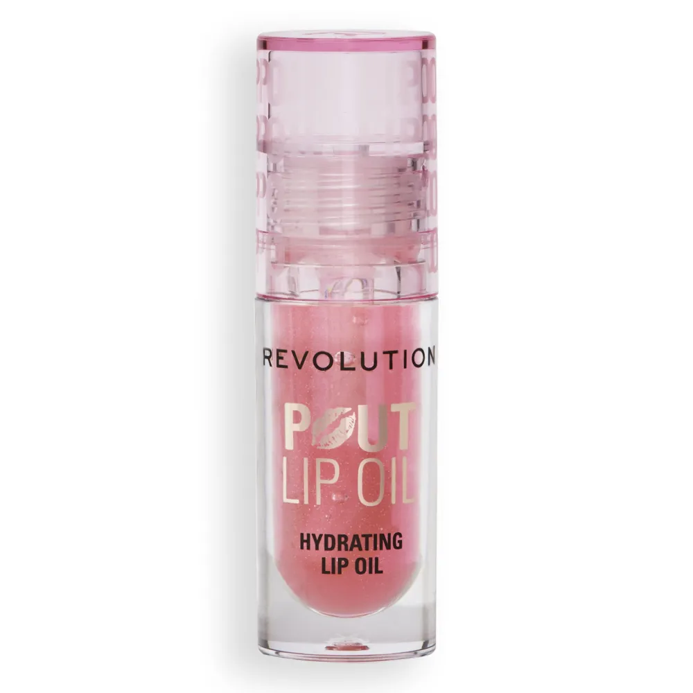 Revolution Beauty Revolution Pout Lip Oil Glam Pink Shimmer^ Lip Oil