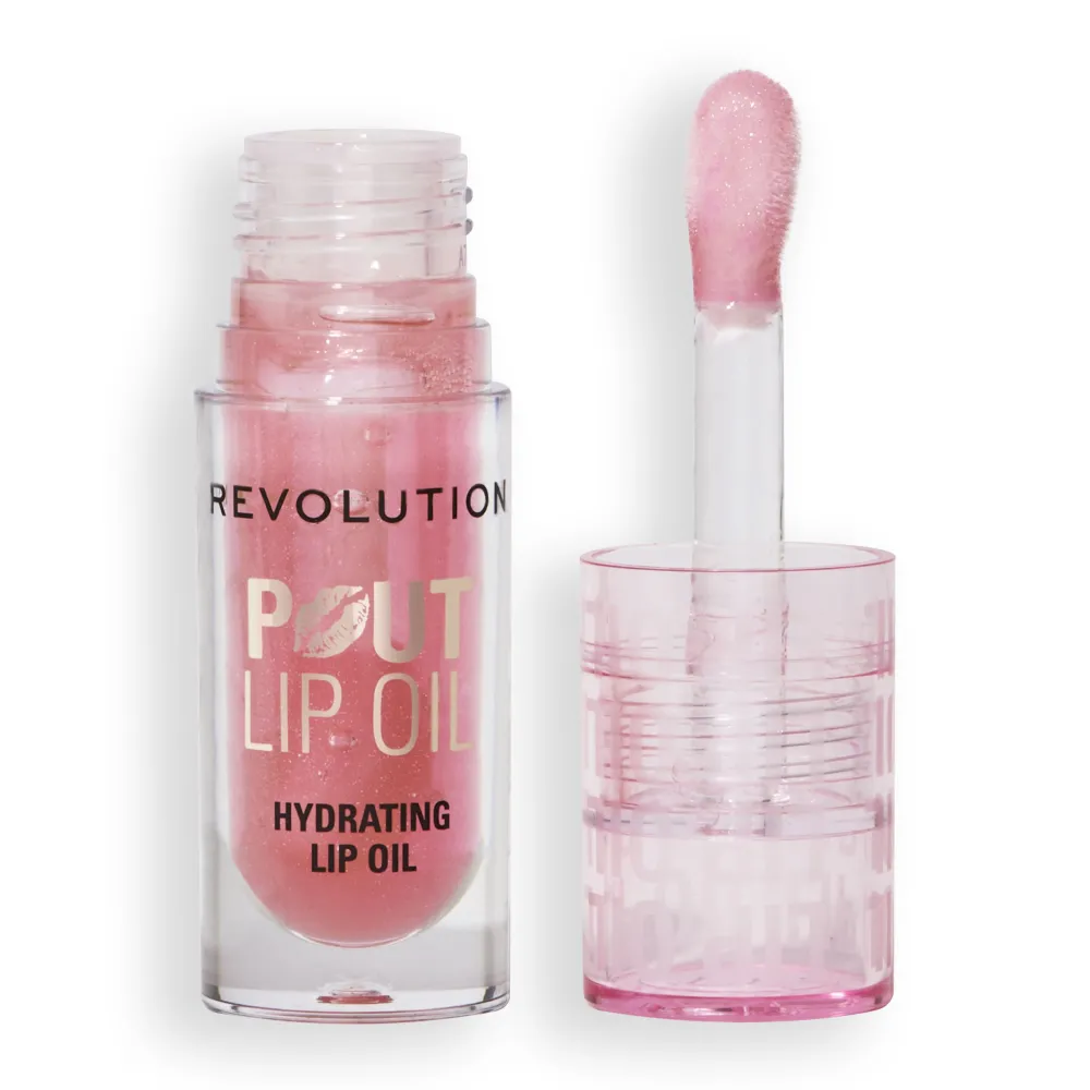Revolution Beauty Revolution Pout Lip Oil Glam Pink Shimmer^ Lip Oil