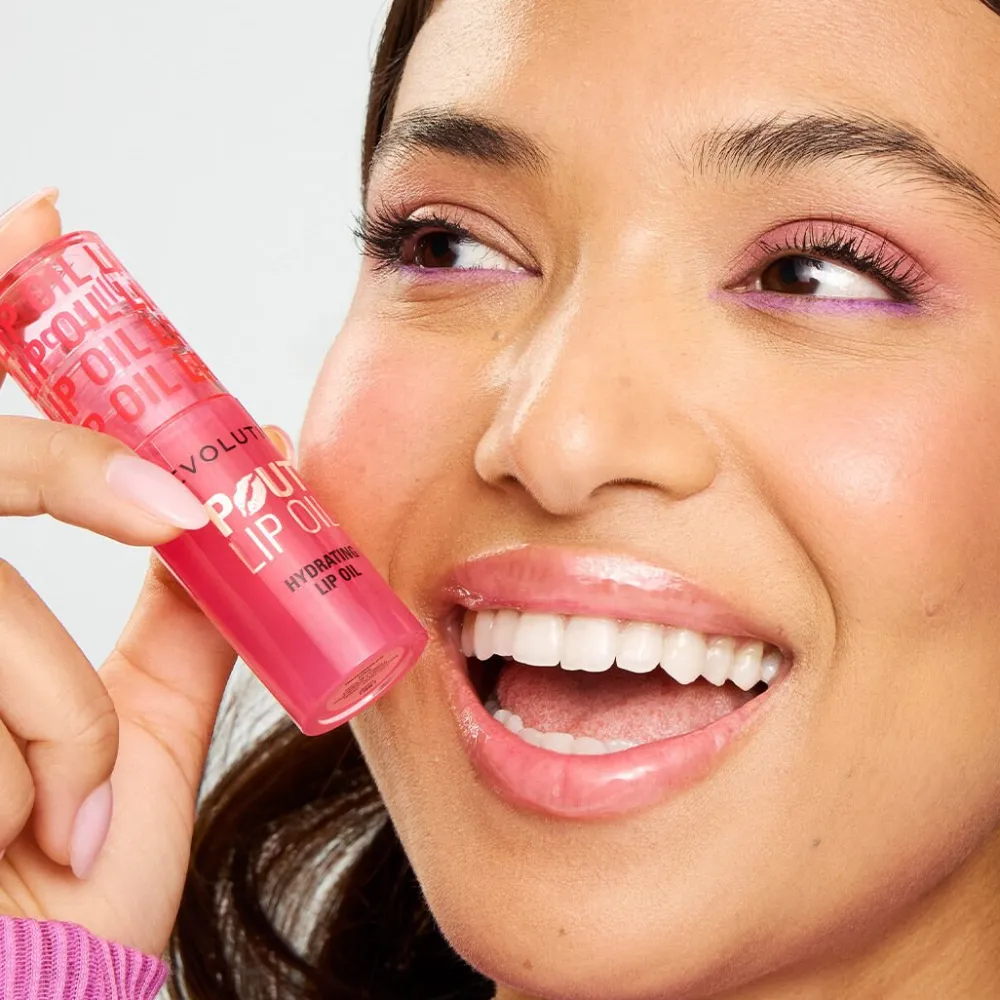 Revolution Beauty Revolution Pout Lip Oil Watermelon Pink^ Lip Oil