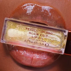 Revolution Beauty Revolution Pro Glow Edit Shimmer Lip Oil Touch Clear^ Lip Oil