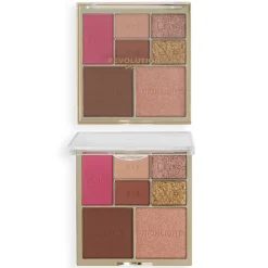Revolution Beauty Revolution Pro Iconic Eye & Cheek Palette Medium/Deep^ Face Palette|Highlighter