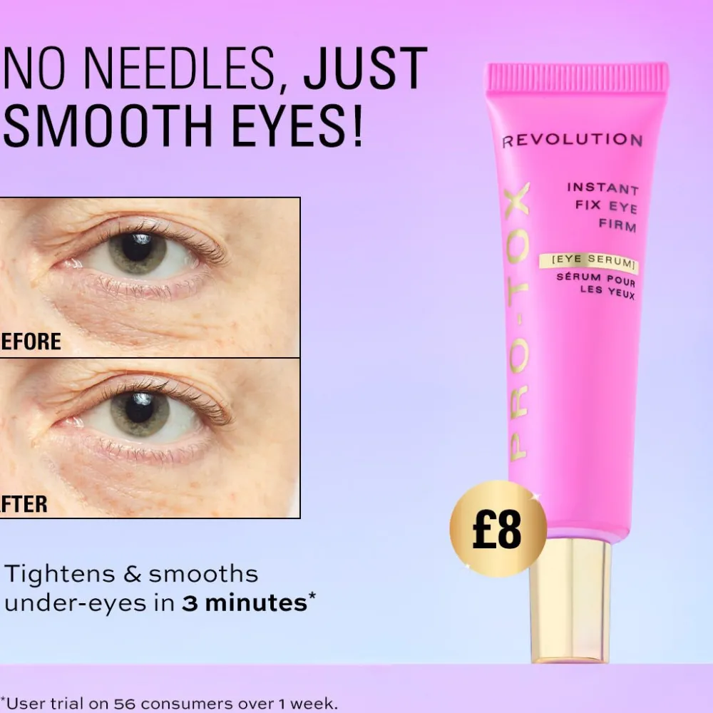 Revolution Beauty Revolution Pro Miracle Pro-Tox Instant Fix Eye Firm^ Dark Circles|Anti-Ageing