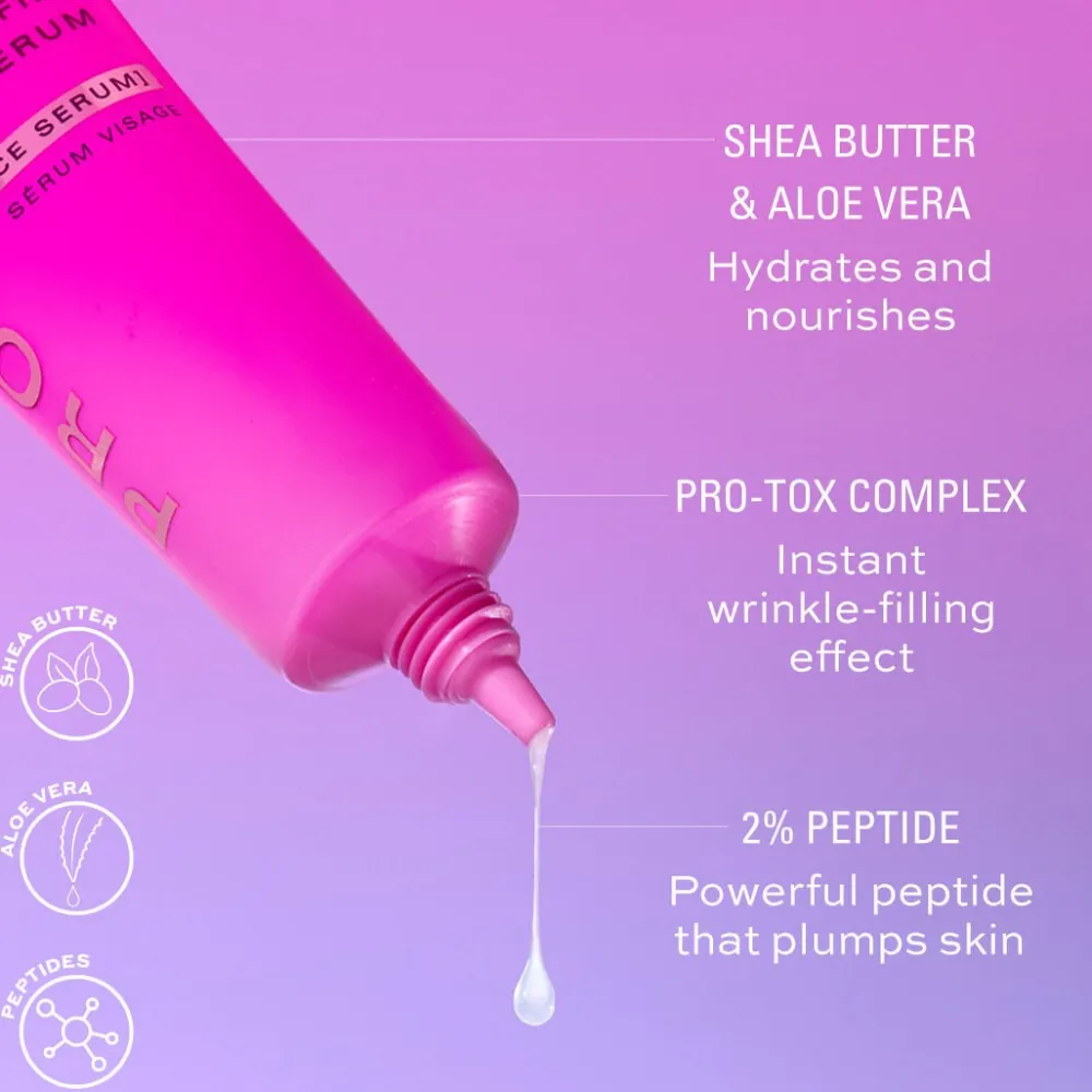 Revolution Beauty Revolution Pro Miracle Pro-Tox Fine Line Fix & Fill Serum 30ml^ Peptides|Anti-Ageing