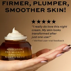 Revolution Beauty Revolution Pro Miracle Vegan Collagen Firming Night Cream^ Squalane|Tremella Mushroom
