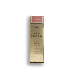 Revolution Beauty Revolution Pro New Neutral Satin Matte Lipstick Stripped^ Lipstick