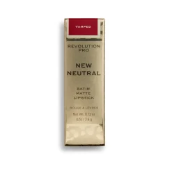 Revolution Beauty Revolution Pro New Neutral Satin Matte Lipstick Vamped^ Lipstick