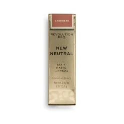 Revolution Beauty Revolution Pro New Neutral Satin Matte Lipstick Cashmere^ Lipstick