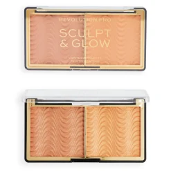 Revolution Beauty Revolution Pro Sculpt & Glow Palette Medium-Deep^ Contour|Face Palette