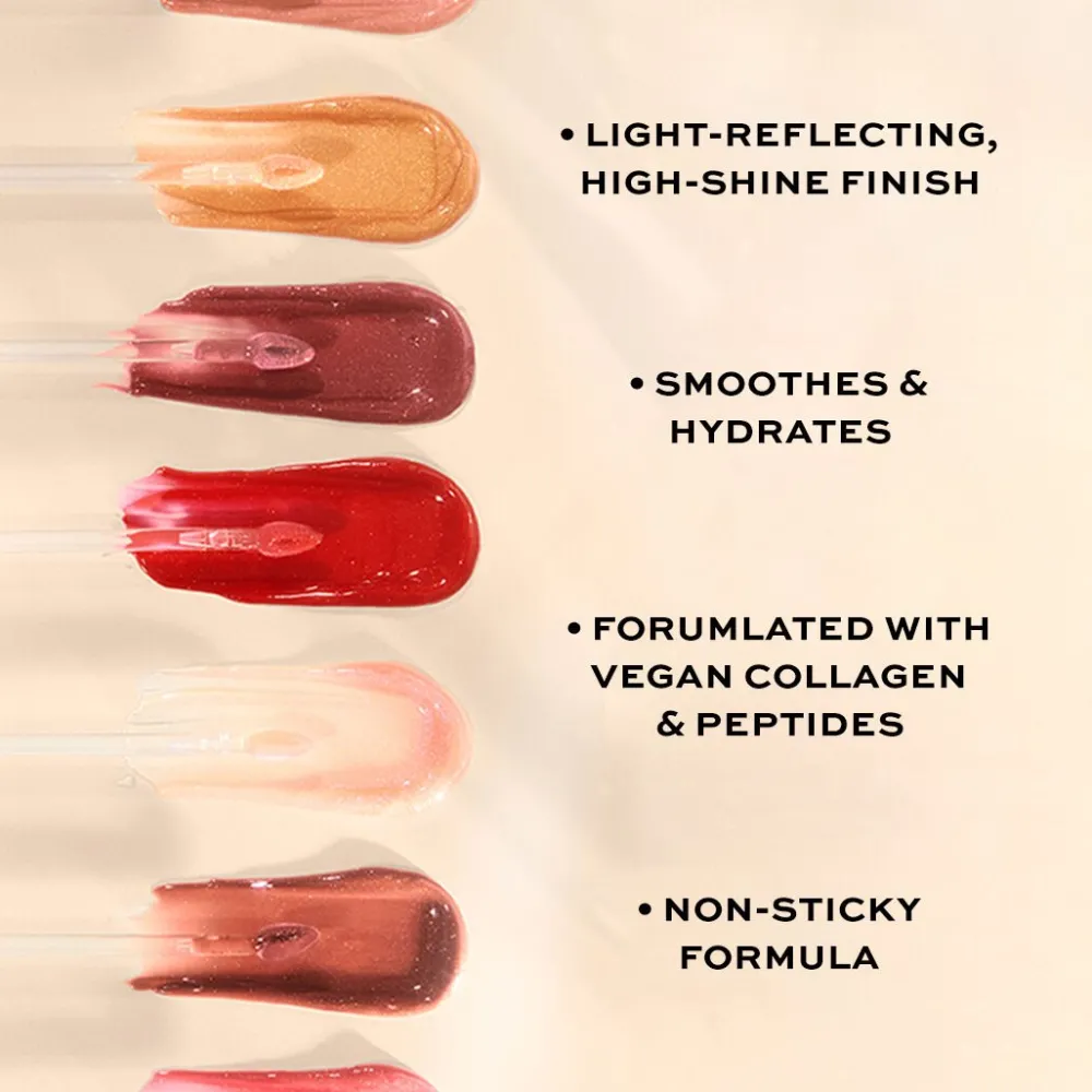 Revolution Beauty Revolution Pro Vegan Collagen Peptide High Shine Lip Gloss Cherie^ Lip Gloss