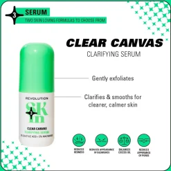 Revolution Beauty Revolution Skin Clear Canvas 5% Niacinamide & 2% Salicylic Acid Clarifying Serum 30ml^ Niacinamide|Dark Spots & Hyperpigmentation