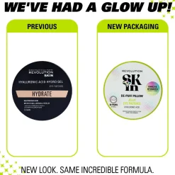 Revolution Beauty Revolution Skin De-Puff Pillow Hyaluronic Acid Jelly Eye Patches 30 Pairs^ Hyaluronic Acid|Dark Circles