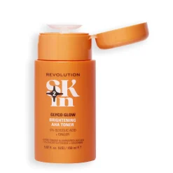 Revolution Beauty Revolution Skin Glyco Glow 5% Glycolic Acid & Ginger Brightening AHA Toner 150ml^ Dark Spots & Hyperpigmentation|Blackheads