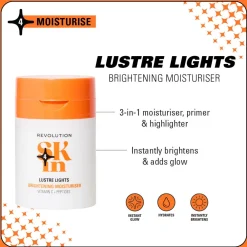 Revolution Beauty Revolution Skin Lustre Lights Brightening Moisturizer 50ml^ Dark Spots & Hyperpigmentation|Teen Skin