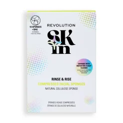 Revolution Beauty Revolution Skin Rinse & Rise Compressed Cellulose Facial Sponges 10 Pack^ Pimples & Breakouts|Acne