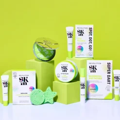 Revolution Beauty Revolution Skin Rinse & Rise Compressed Cellulose Facial Sponges 10 Pack^ Pimples & Breakouts|Acne
