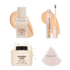 Revolution Beauty Revolution Skin Silk Base & Bake Set^ Makeup Sets