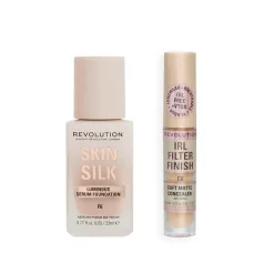 Revolution Beauty Revolution Skin Silk Foundation & IRL Concealer Duo^ Makeup Sets|Concealer