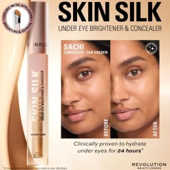 Revolution Beauty Revolution Skin Silk Radiant Serum Under Eye Brightener & Concealer^ Concealer