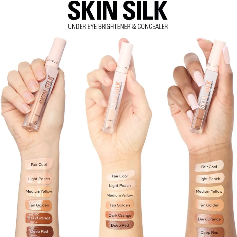 Revolution Beauty Revolution Skin Silk Radiant Serum Under Eye Brightener & Concealer^ Concealer