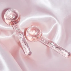 Revolution Beauty Revolution Skincare Pink Glitter Facial Ice Globes^ Skincare Tools