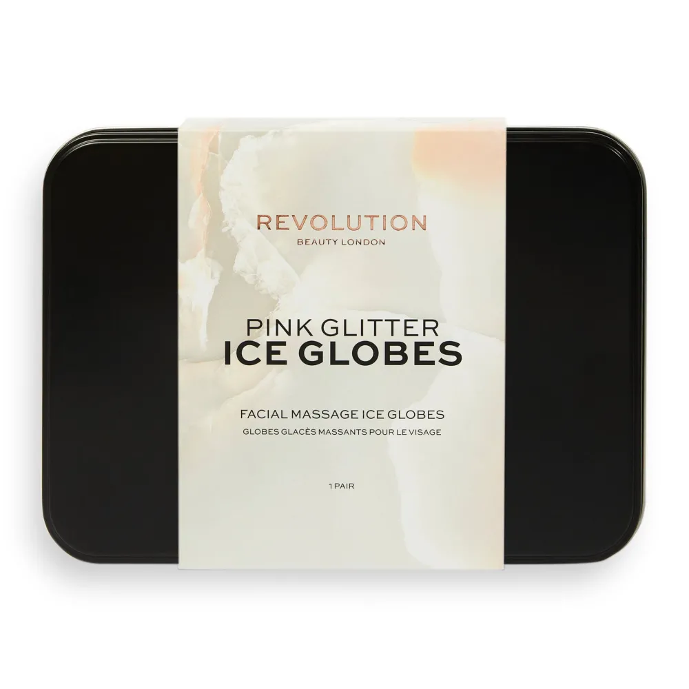 Revolution Beauty Revolution Skincare Pink Glitter Facial Ice Globes^ Skincare Tools