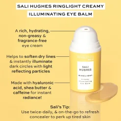 Revolution Beauty Revolution Skincare x Sali Hughes Ringlight Creamy Illuminating Eye Balm 15ml^ Eye Creams & Treatments|Sali Hughes