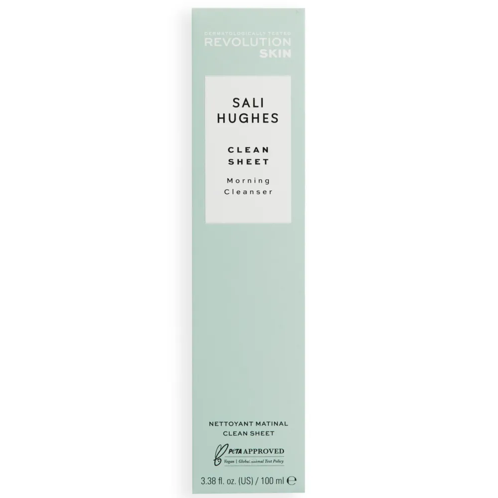 Revolution Beauty Revolution Skincare x Sali Hughes Clean Sheet Morning Cleanser 100ml^ Sali Hughes