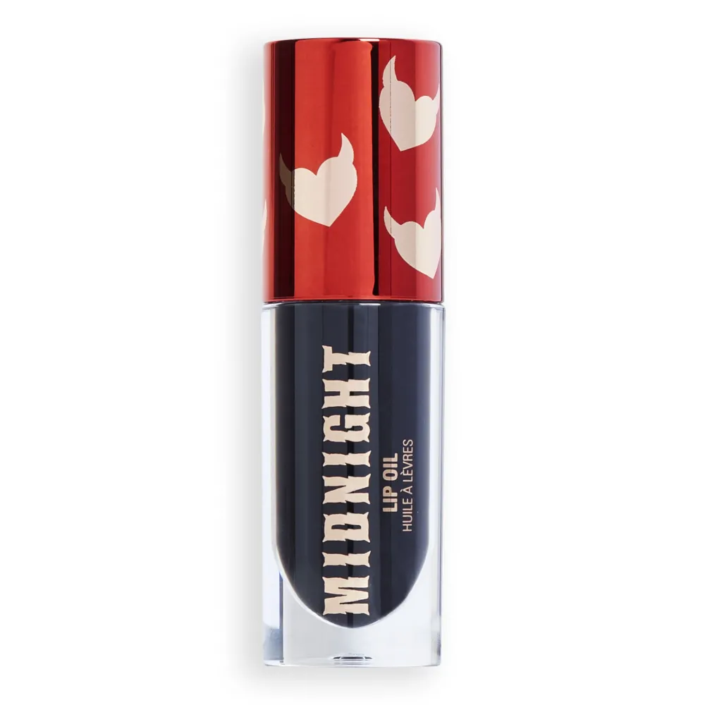 Revolution Beauty Revolution Truly Sinful Midnight Black Lip Glaze Oil^ Lip Oil