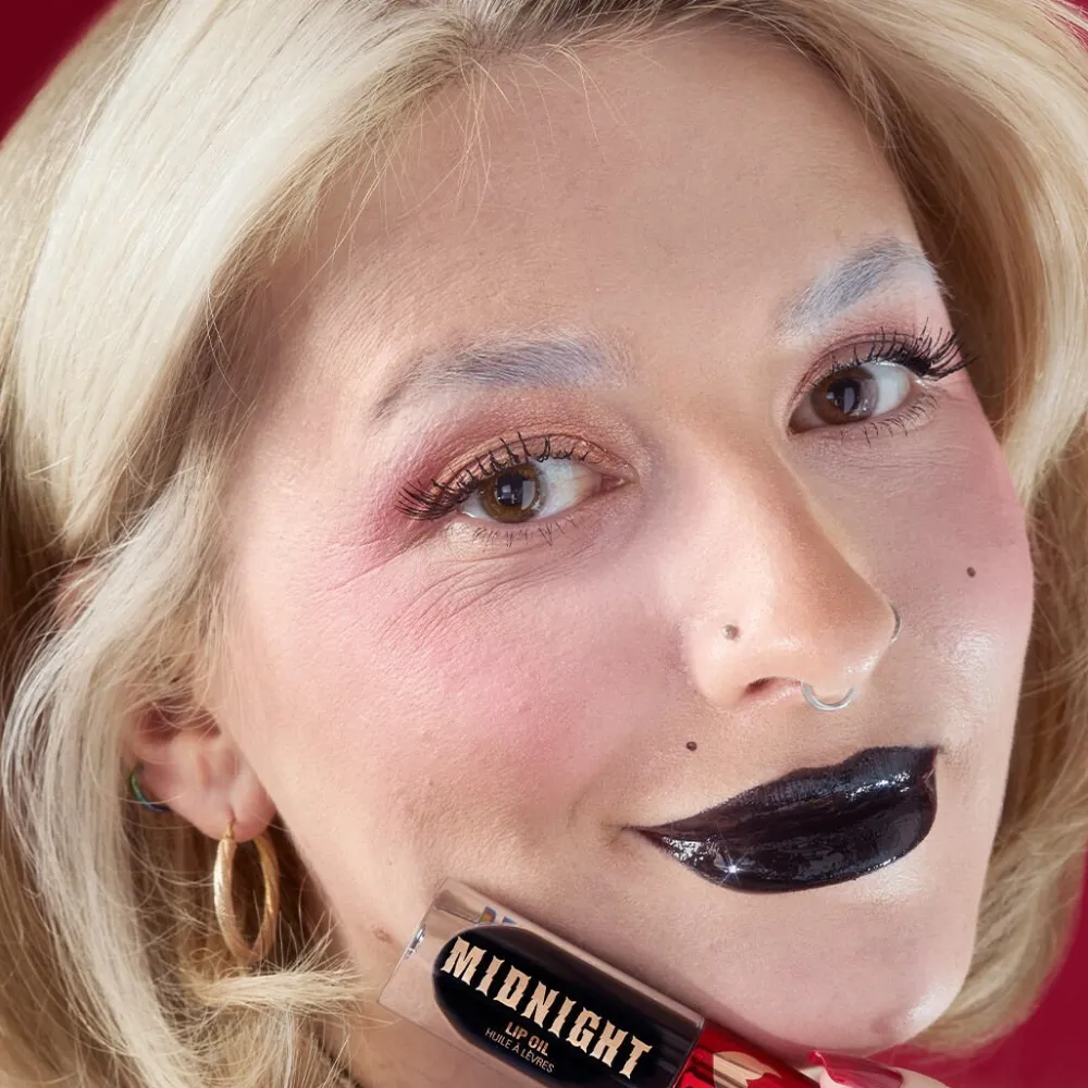 Revolution Beauty Revolution Truly Sinful Midnight Black Lip Glaze Oil^ Lip Oil