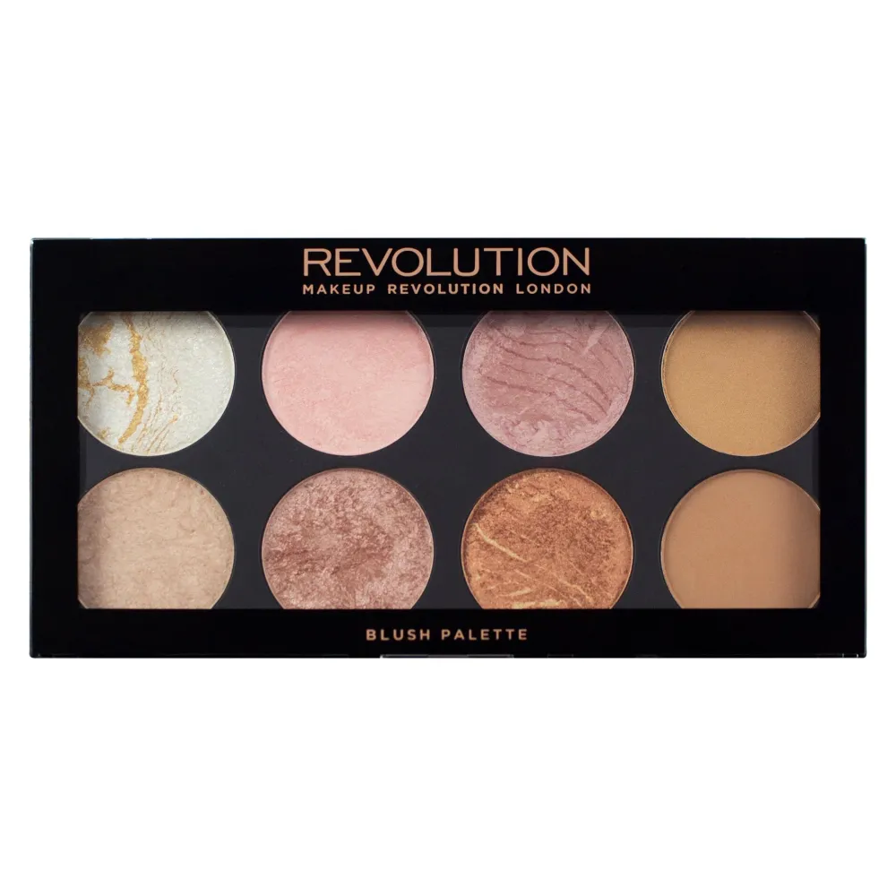 Revolution Beauty Ultra Blush Palette Golden Sugar^ Contour|Blush
