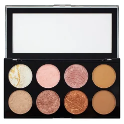Revolution Beauty Ultra Blush Palette Golden Sugar^ Contour|Blush