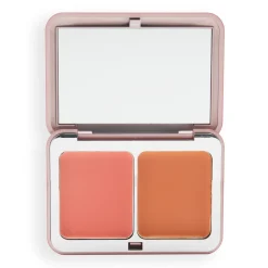 Revolution Beauty XX Revolution Glow Sculptor Cream Blush and Bronzer Forgive and Forget Pink^ Contour|Face Palette