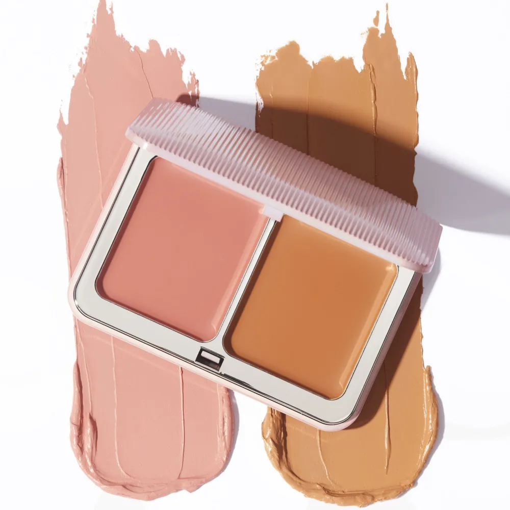 Revolution Beauty XX Revolution Glow Sculptor Cream Blush and Bronzer Forgive and Forget Pink^ Contour|Face Palette