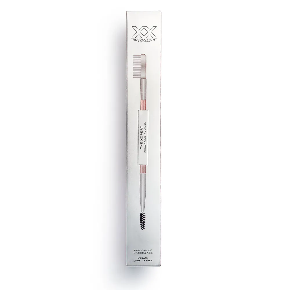 Revolution Beauty XX Revolution XXpert Brushes 'The Xxpert' Brow Spoolie + Comb^ Face Brushes